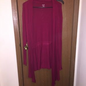 a.n.a. brand long-sleeve open top